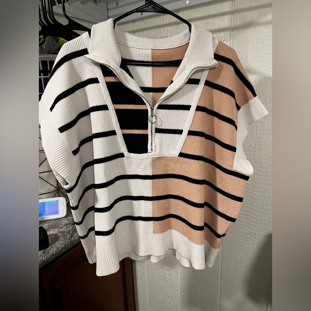 Women’s Striped Pullover